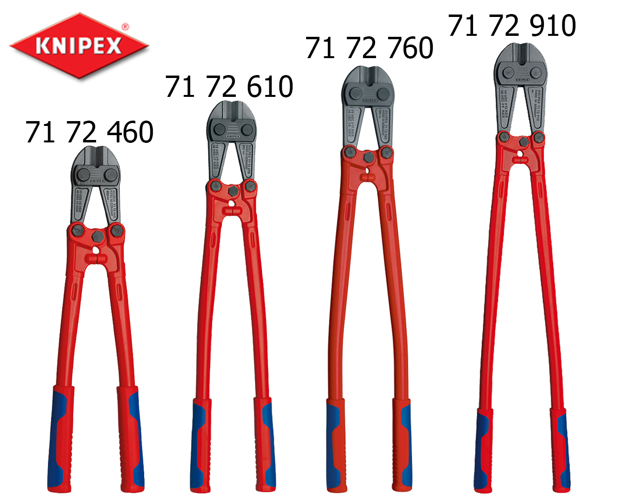 กรรไกรตัดเหล็กเส้น 71 KNIPEX-Bolt Cutters