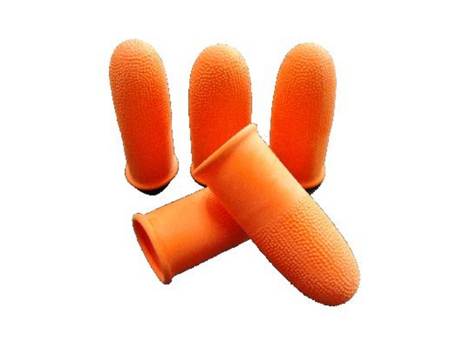 Orange Skid-proof Finger Cot 2045