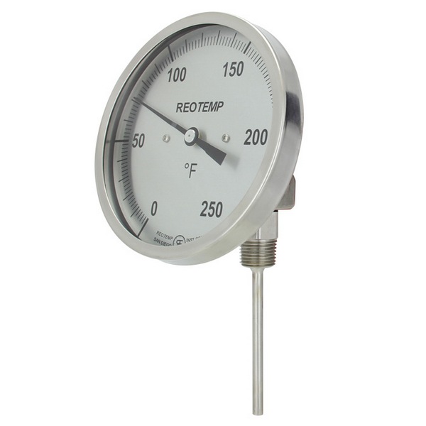 REOTEMP’s Bimetal Thermometers Dial 4
