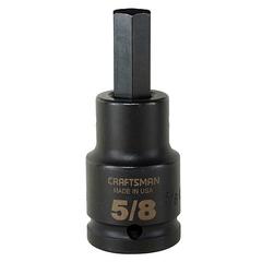 5/8-IN. DRIVE 3/4-IN. 12 POINT IMPACT HEX BIT SOCKET